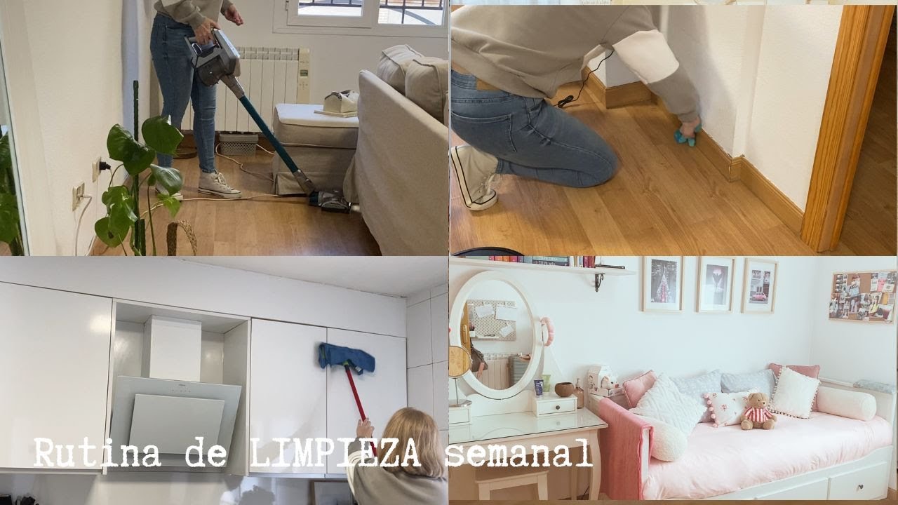 ⭐RUTINA de LIMPIEZA 💪Mi casa necesitaba esto urgente…  Limpieza a fondo