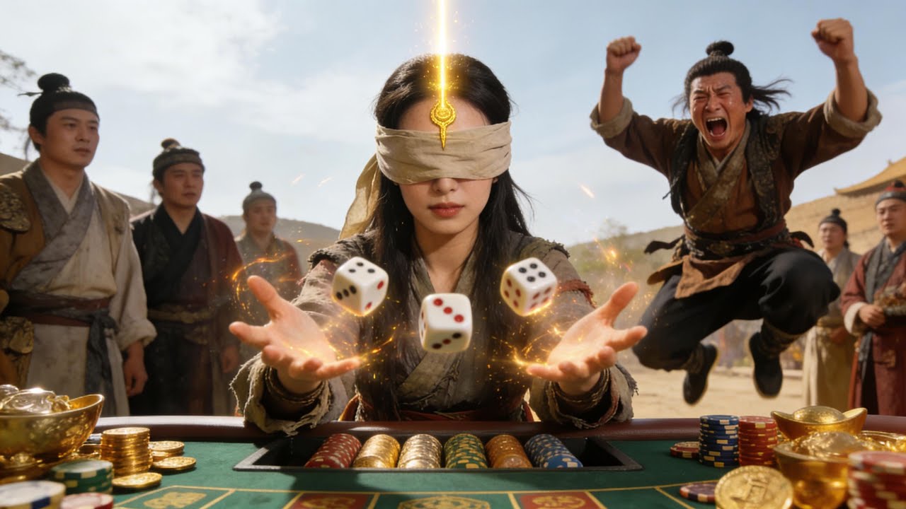 盲女乞丐得到二郎神的天眼神通能洞察萬物，在賭場裡能大殺四方無人能敵！#短劇 #短劇推薦 #drama