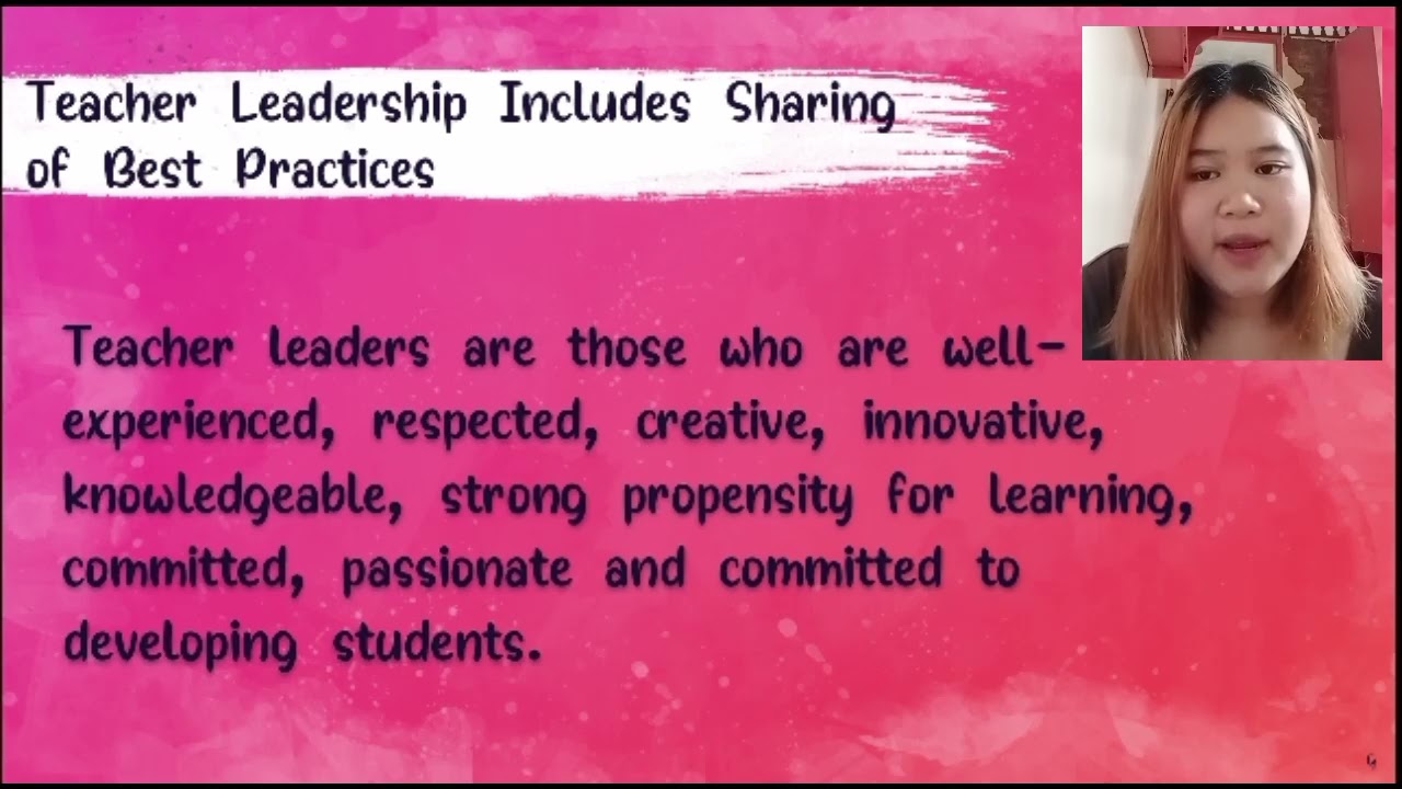 Chapter IV. The Teacher as a Leader of Educational Reforms