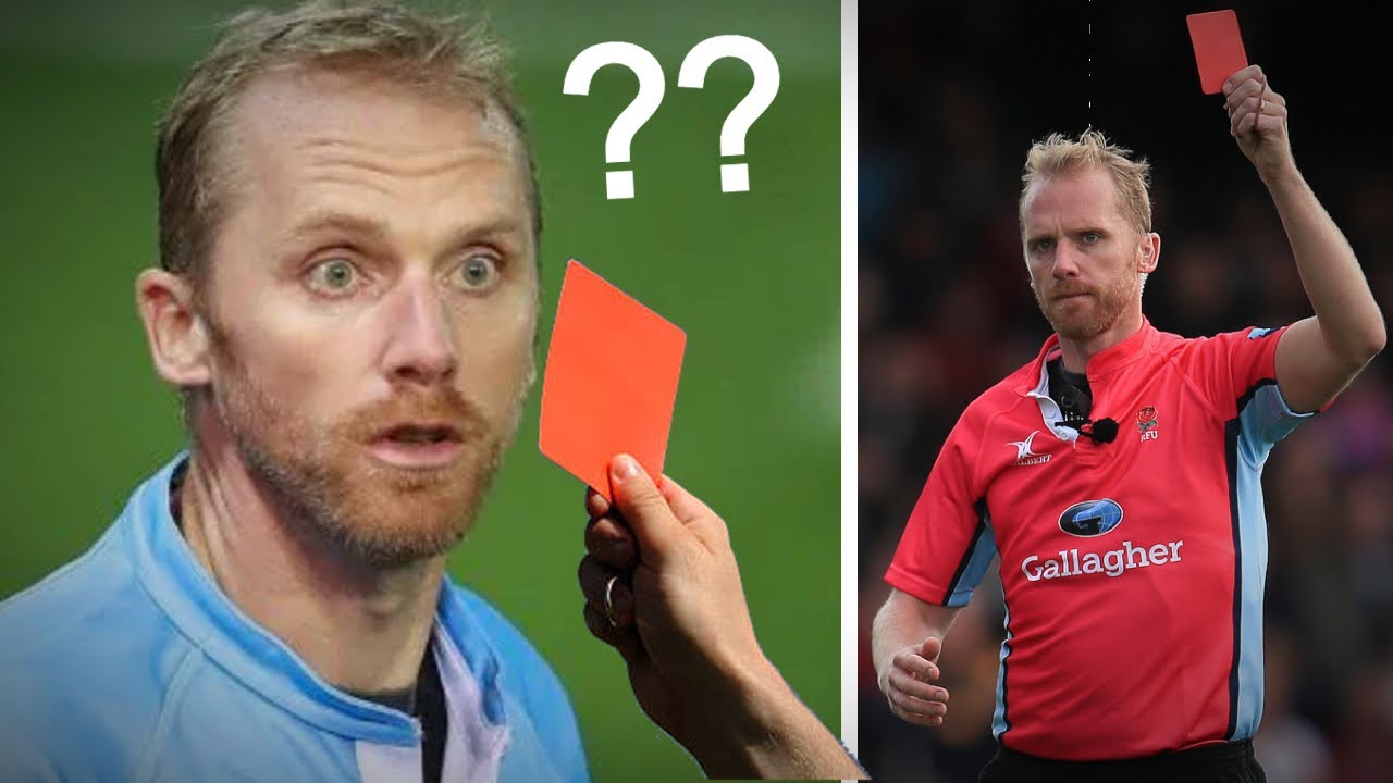 Wayne Barnes notre arbitre préféré❤