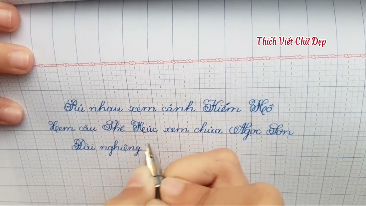 Đoạn thơ được chép từ học sinh lớp 3 |Thích viết chữ đẹp