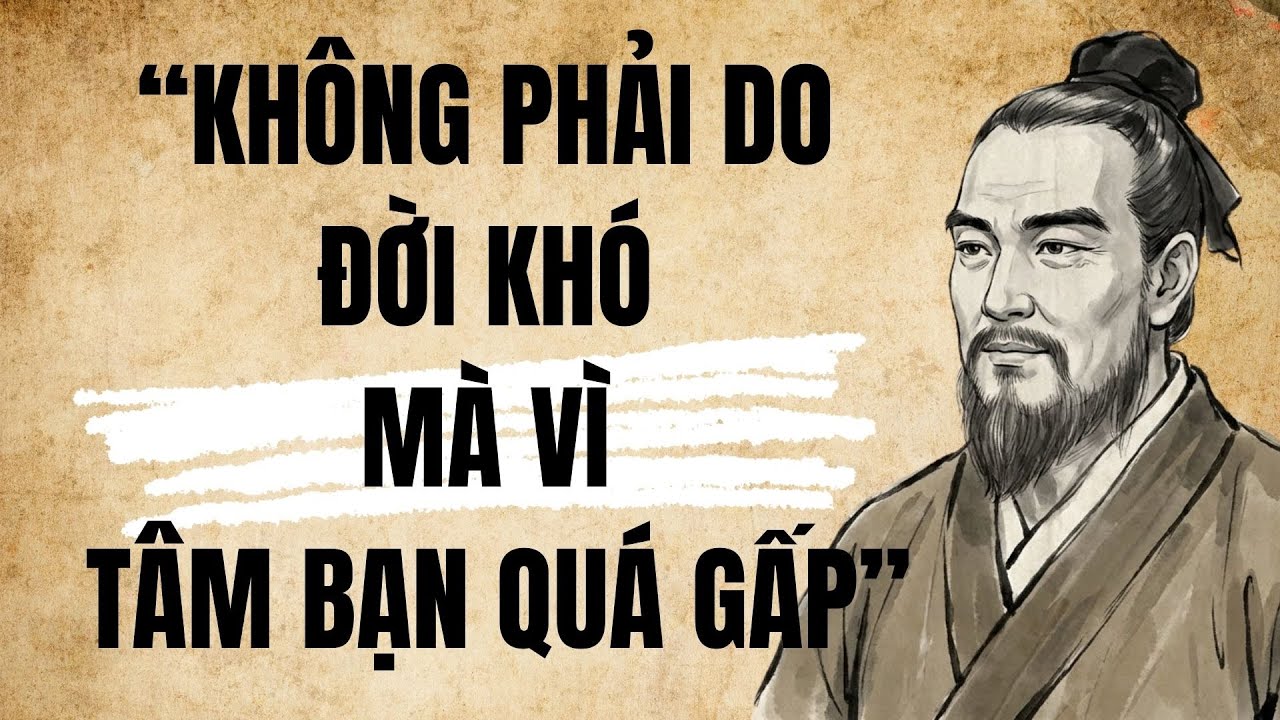 Không Phải Do Đời Khó, Mà Vì Tâm Bạn Quá Gấp - Lối Nhỏ Cổ Nhân