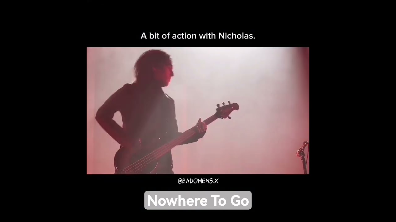 A bit of Nicholas Ruffilo. #badomens #nicholasruffilo #guitarist