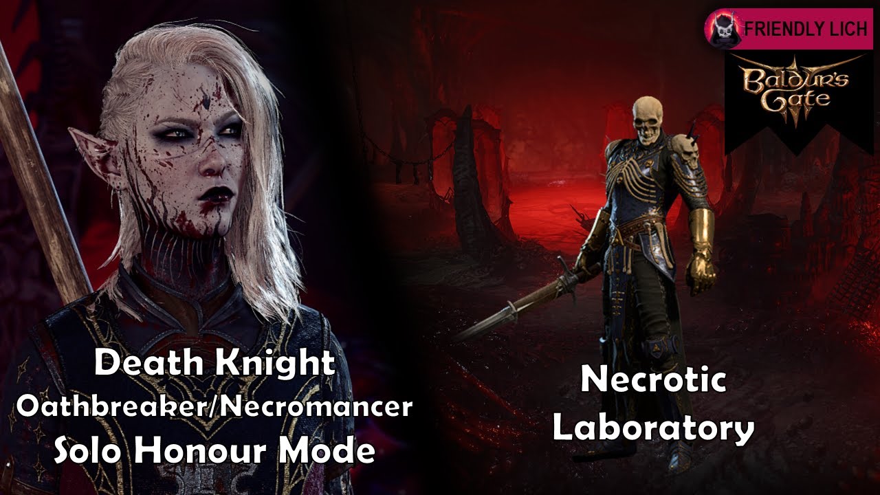 [Act 2] Solo Death Knight (pal/wiz) - Necrotic Lab's Undead Hoard - Honour Mode