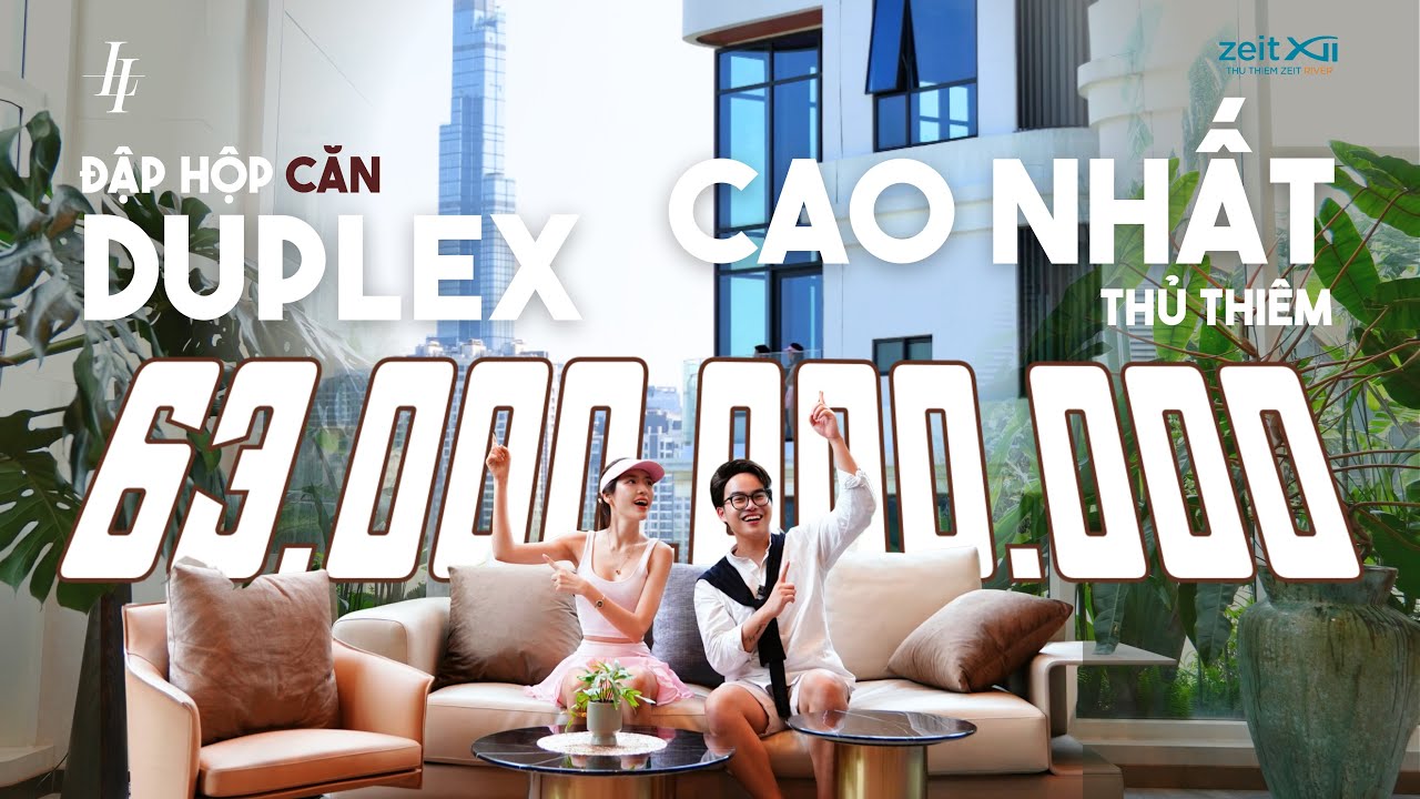 'VIÊN NGỌC XANH THỦ THIÊM" - DUPLEX 63 TỶ CAO NHẤT NƠI BÌNH YÊN VÀ XA XỈ GẶP NHAU.