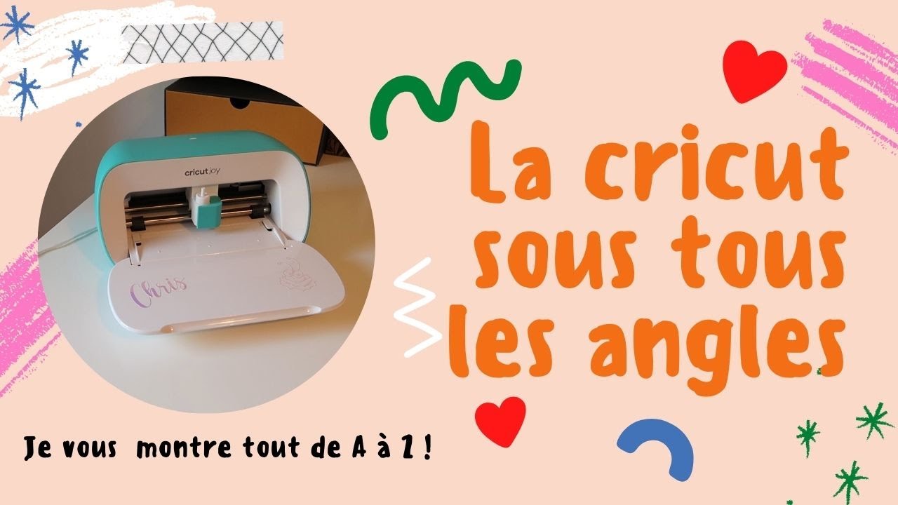 LA CRICUT JOY : Présentation, tuto, design space