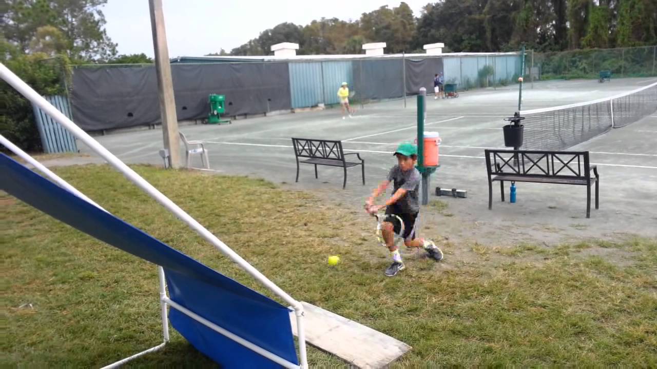 Top Secret Unlisted Footage of Tennissmith's Portable Backboard