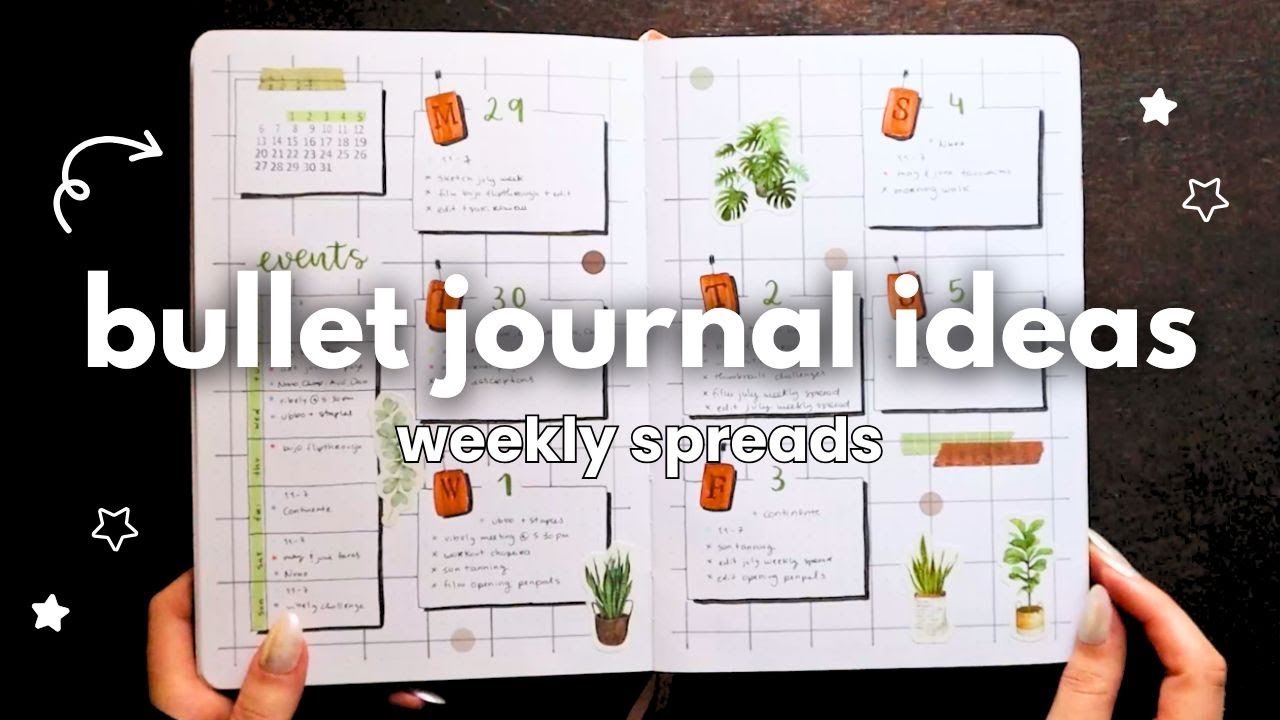 10 PRACTICAL Weekly Spreads That Actually Work | BULLET JOURNAL IDEAS