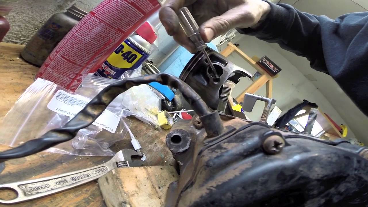 Разборка двигателя Yamaha Blaster