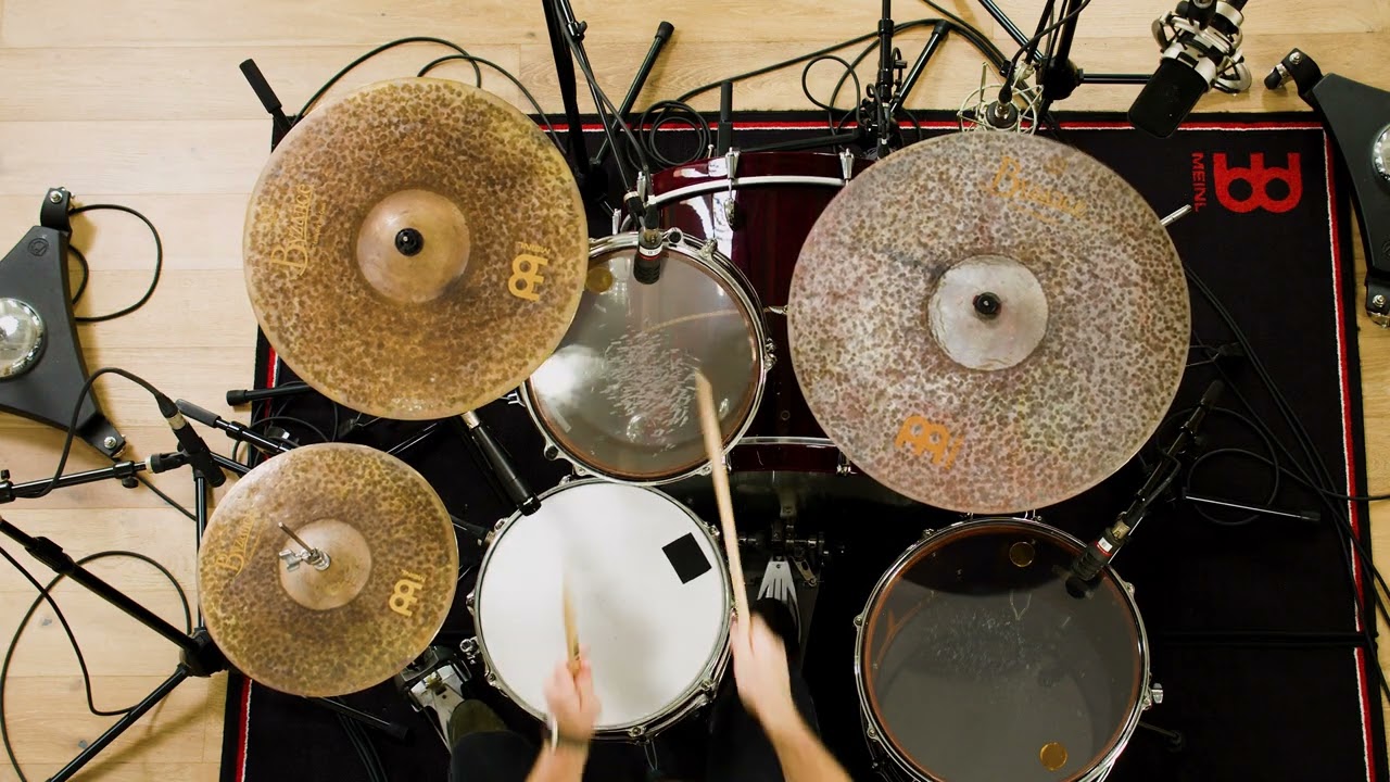 Byzance Extra Dry Complete Cymbal Set by Meinl Cymbals BED-CS1 - just drums