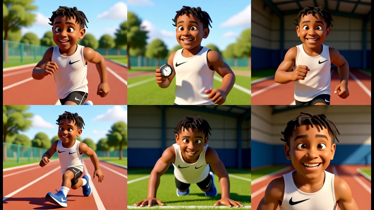 Never Give Up | Khari's Inspiring Race