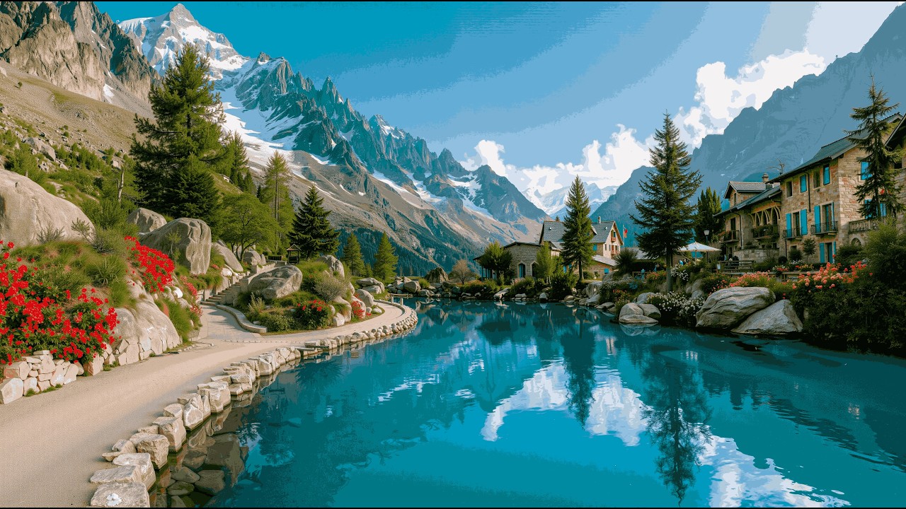 Calm Your Mind With Beautiful Relaxing Music & Beautiful Nature for Insomnia Relief and Meditation