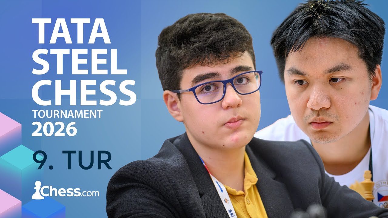 Yağız Kaan Erdoğmuş VS Thai Dai Van Nguyen | TATA Steel 2026 9. TUR