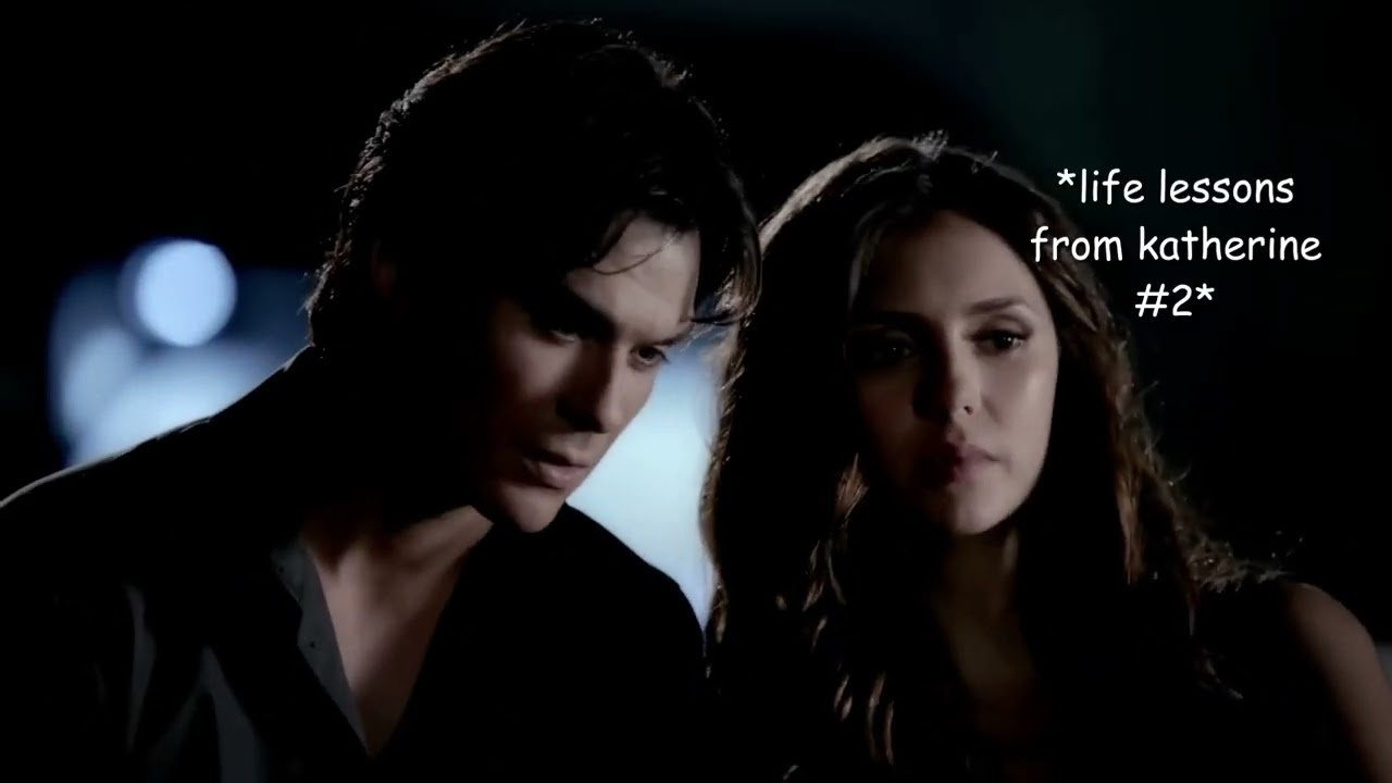 Damon and Katherine being a dysfunctional couple for almost 2 minutes