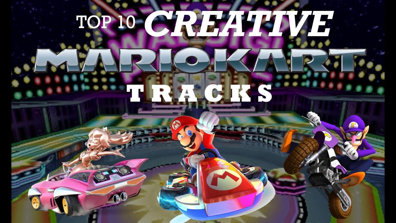 Top 10 Most CREATIVE Mario Kart Tracks