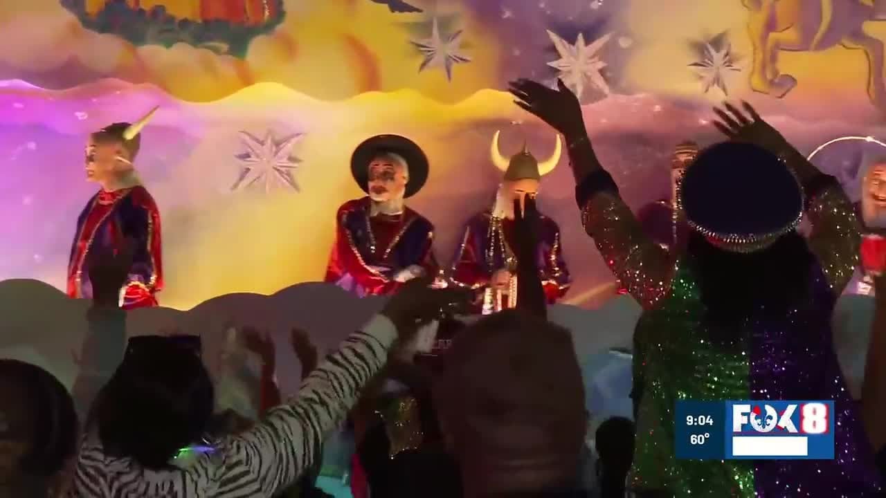 Crowds fill St. Charles for Chaos, Babylon and Muses parades
