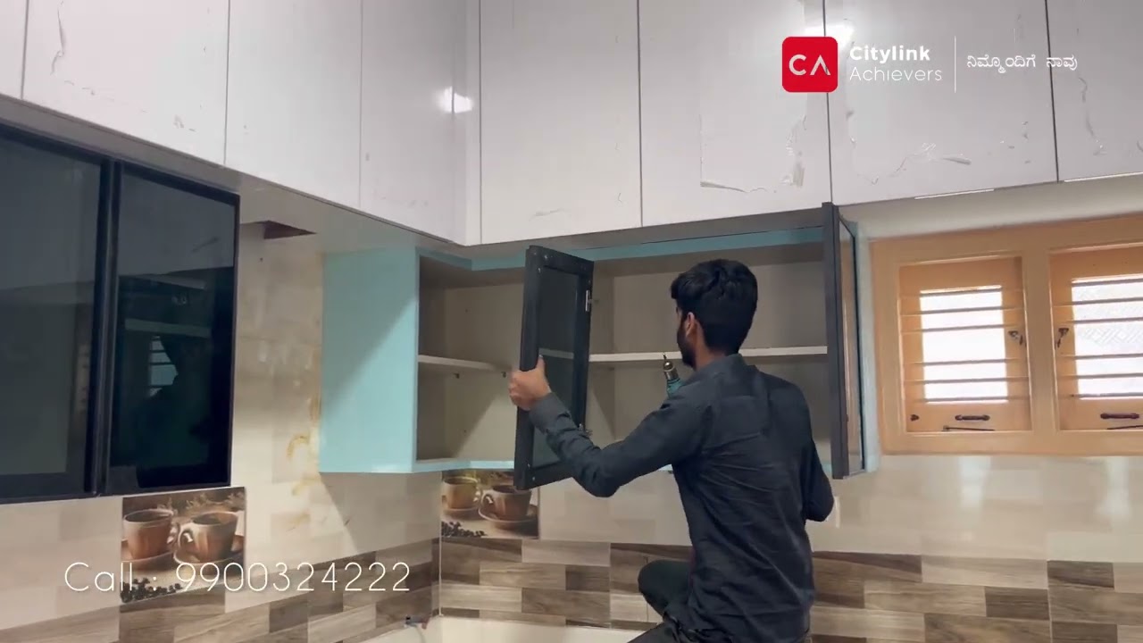 “How to Fit G Profile Handles on Kitchen Overhead Cabinets” 