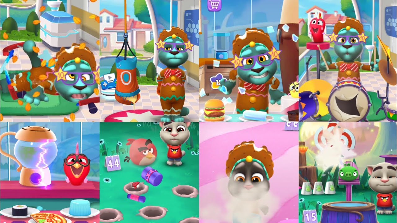 My Talking Tom 2 All The Things are broken 💔💥