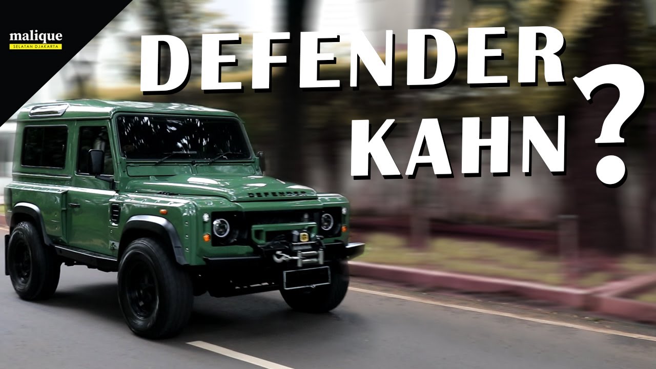 SEPERTI DEFENDER KAHN! LAND ROVER DEFENDER SHORT-WHEELBASE TAHUN 1997 | REVIEW INDONESIA