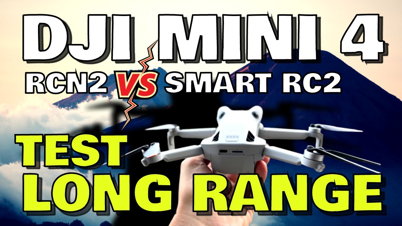 TEST RANGE DJI MINI 4 PRO - CONFRONTO RCN2 E SMART RC2 #longrange #djimini4pro