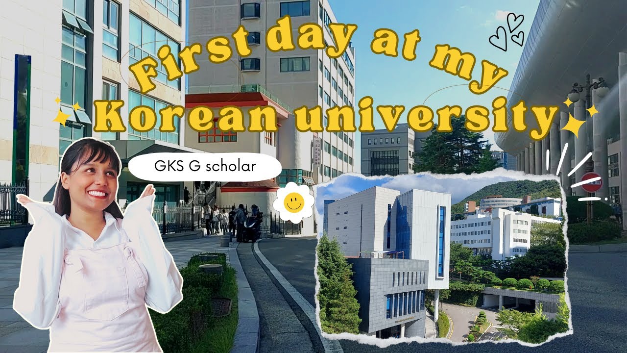 First day of class at a Korean University 📚🎓 | Indian 🇮🇳 student in Korea 🇰🇷