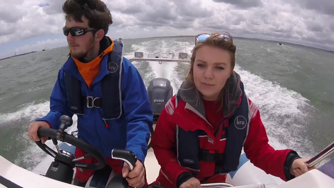 Ballistic RIB Trip in the Solent using Go Pro Session Camera - 20th May 2017