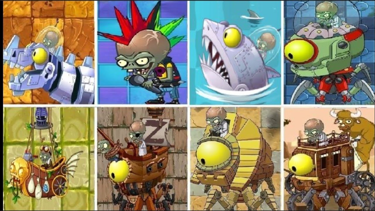 Matando a todos los jefes de pvz2