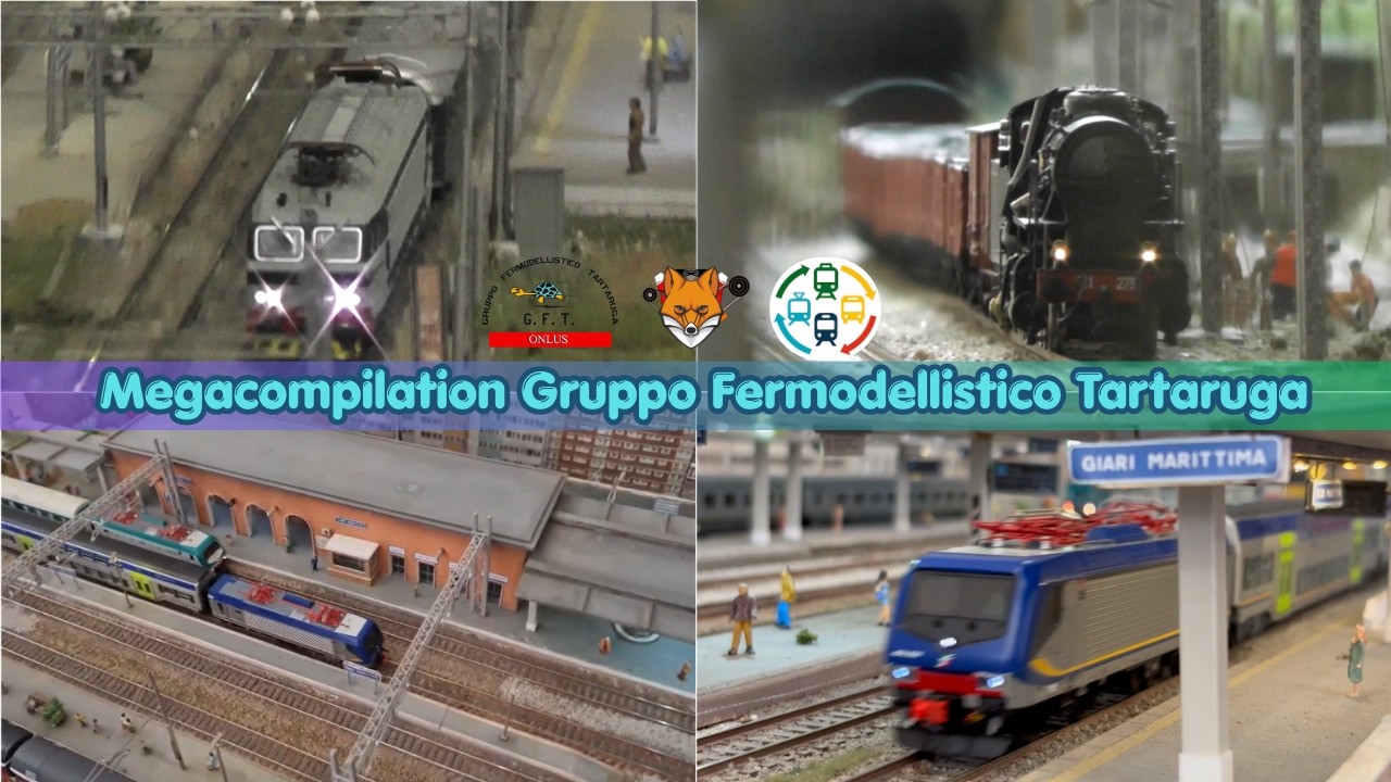 Megacompilation di treni in scala H0 sul plastico GFT (e oltre...)