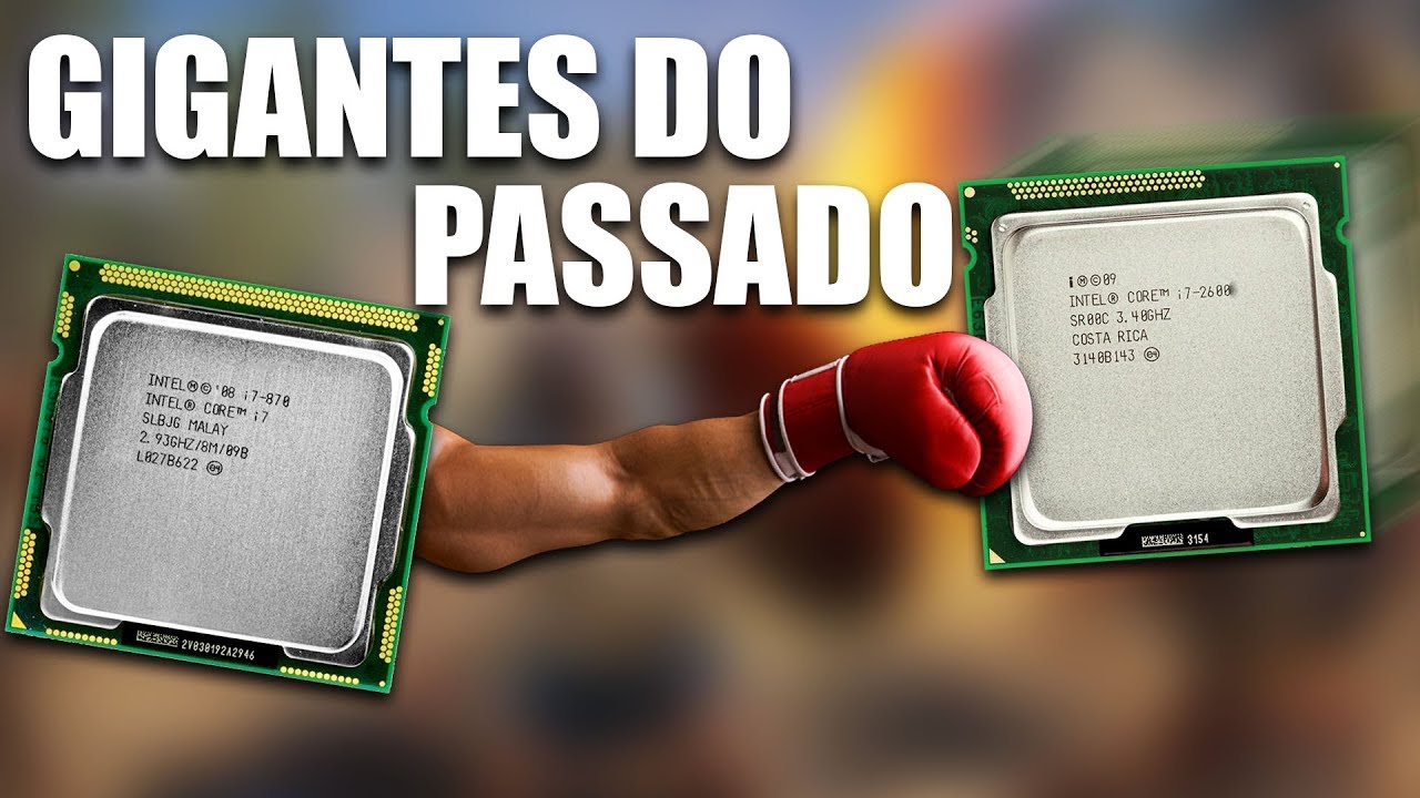 GUERRA DE I7 ANTIGOS, I7 870 VS I7 2600!