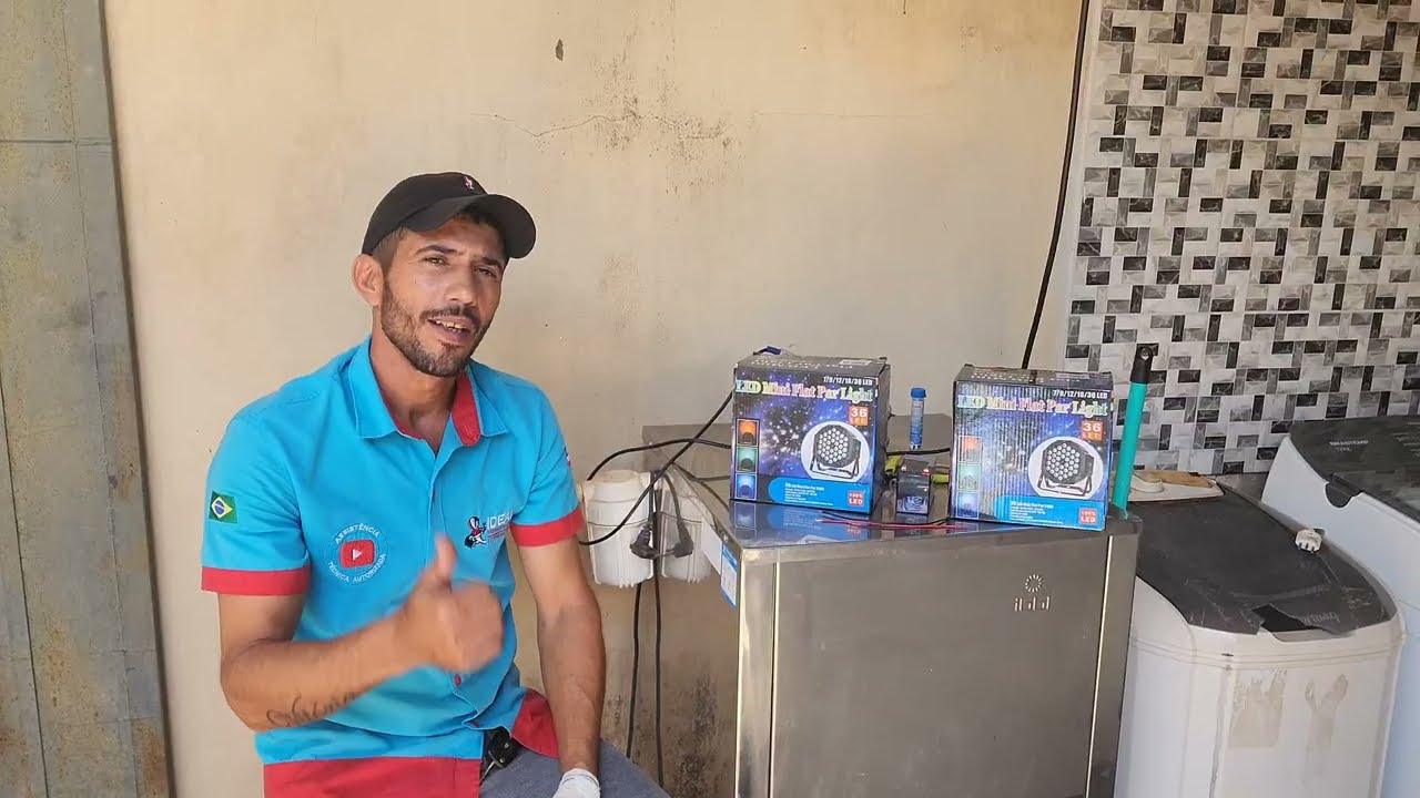 Como transformar Canhão de LED em 12 volts de forma simples e fácil.