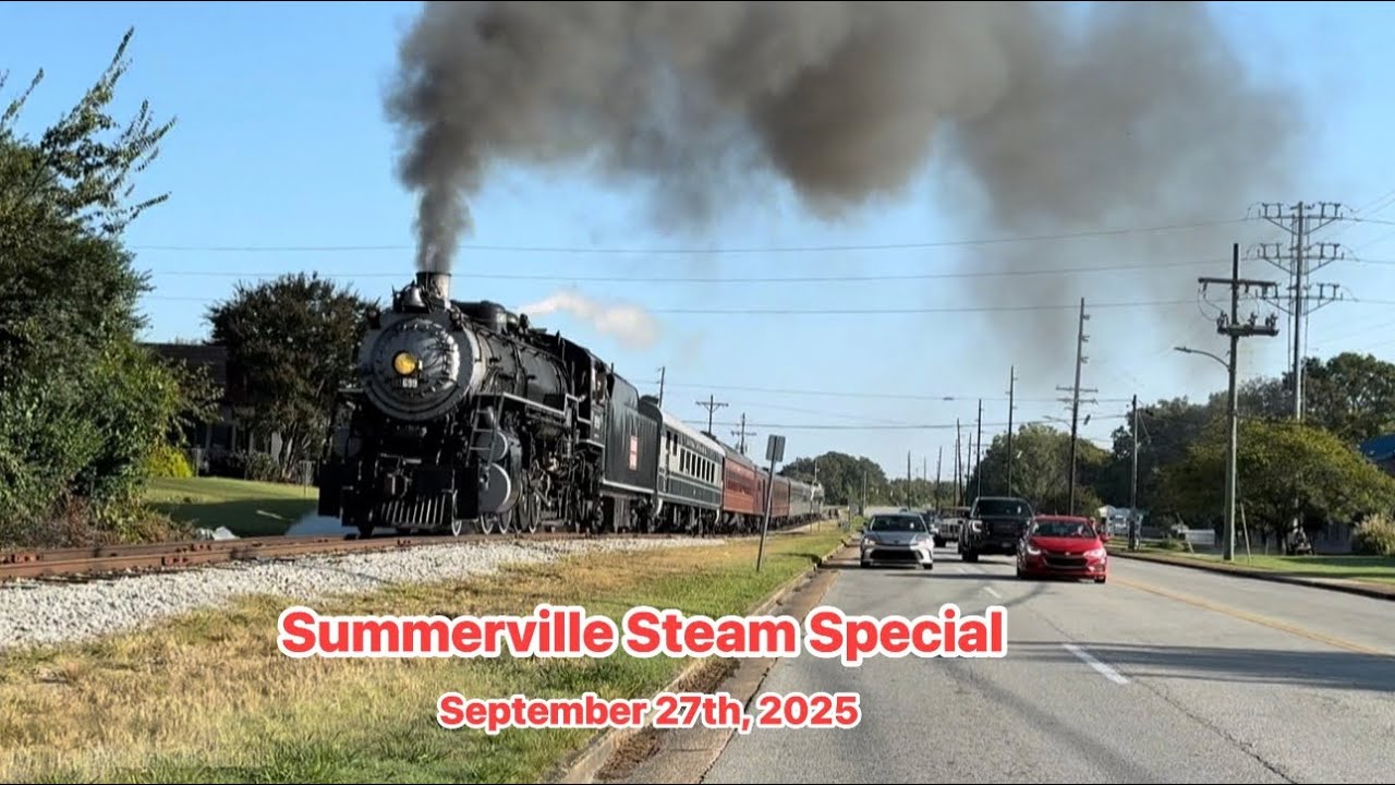 Steam Along The Chattooga: Summerville Special Chase September 2025