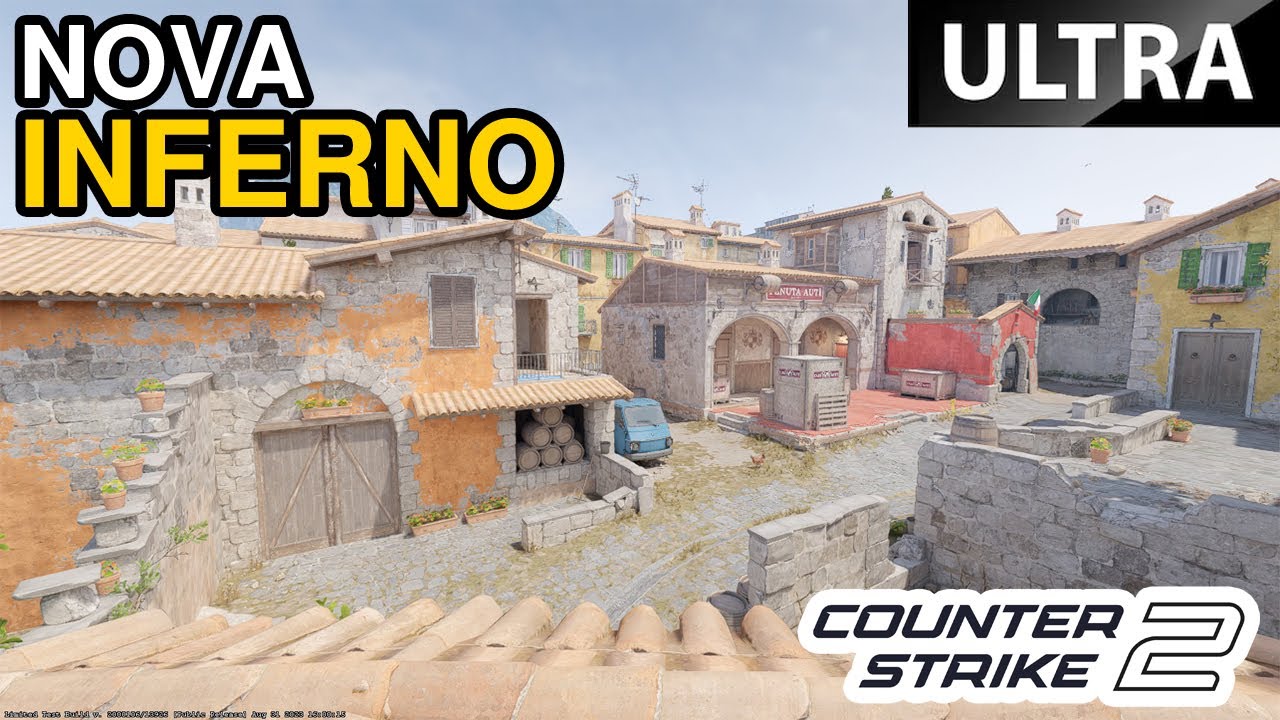 CS 2 - INFERNO  Tour / Map Walkthrough Counter-Strike 2 / CS2 ULTRA