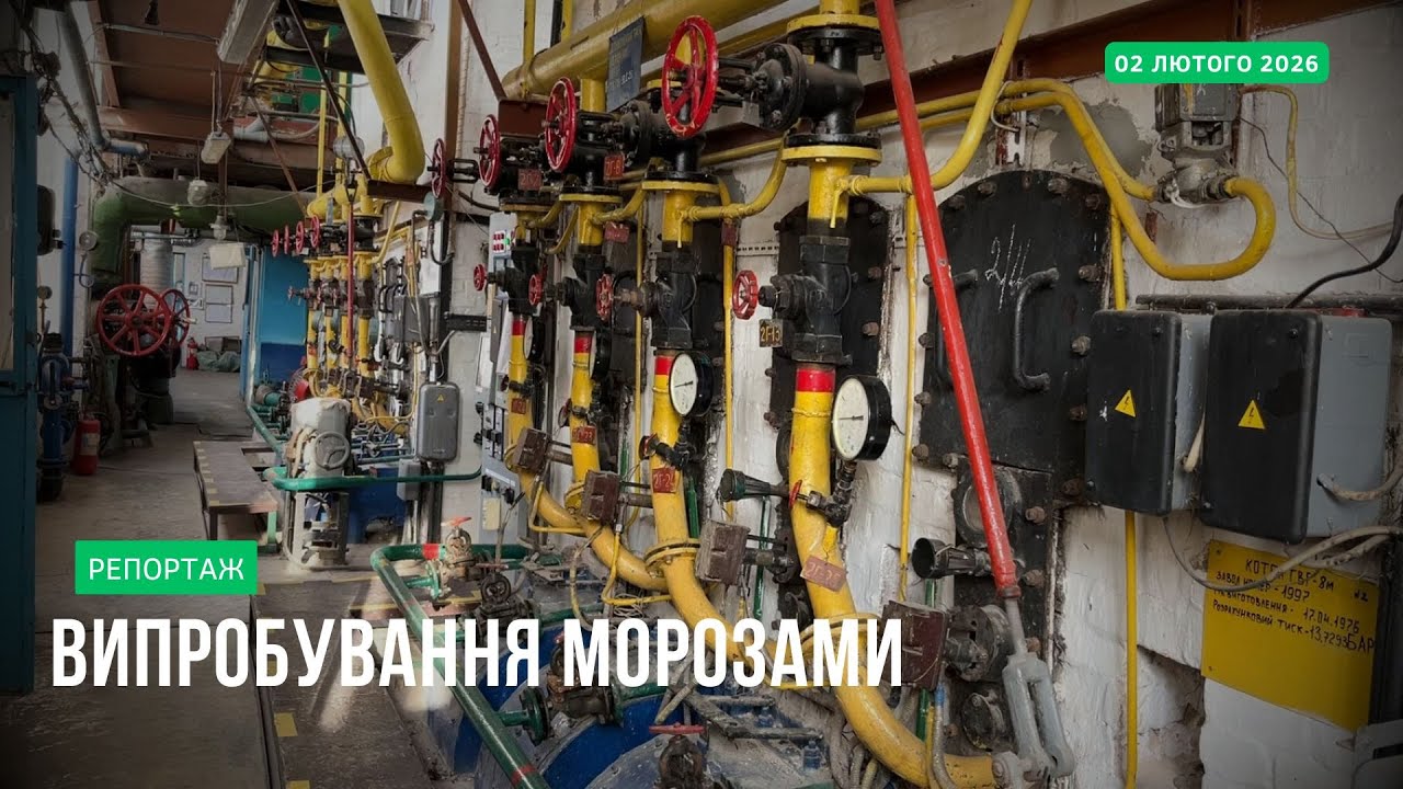 Як котельні Прилук працюють у -20°