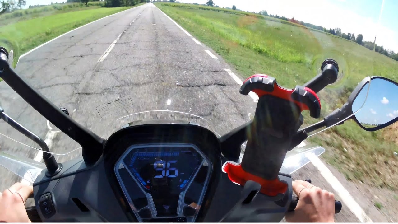  Voge SR16 125: Prova accelerazione,  e Stabilità su Strade Sconnesse!