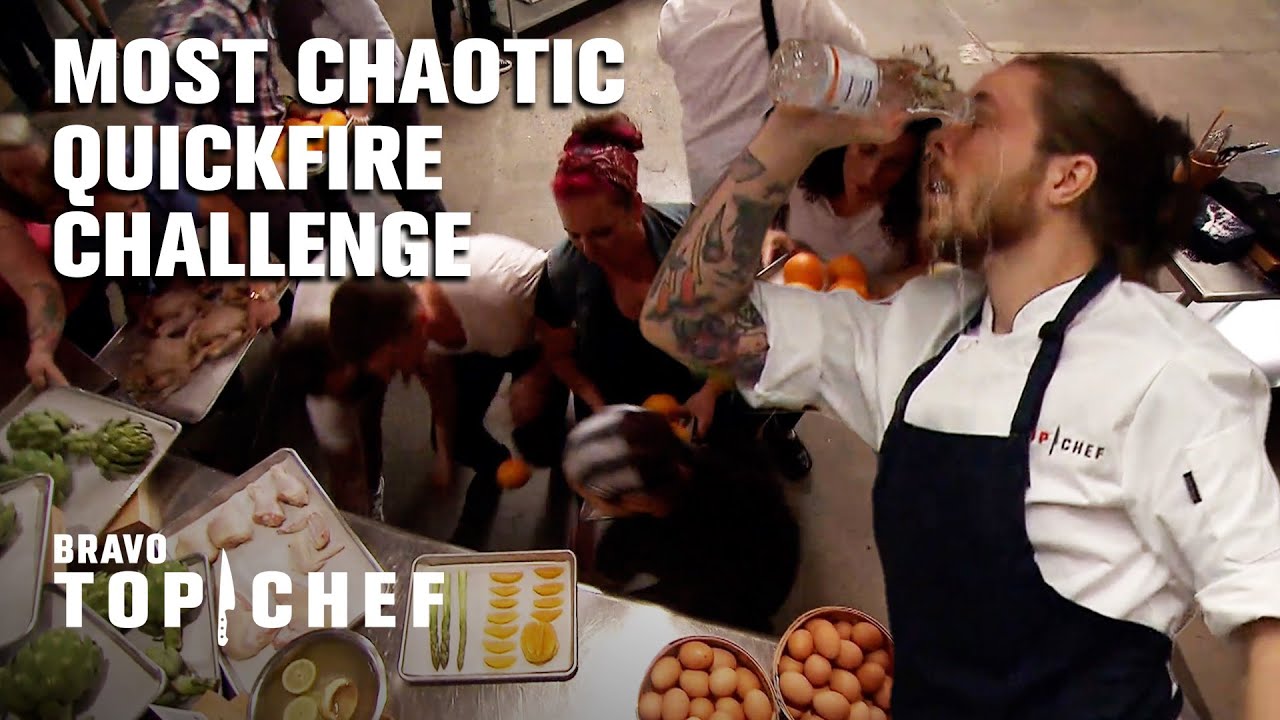 Most Chaotic Quickfire Challenge | Top Chef: California