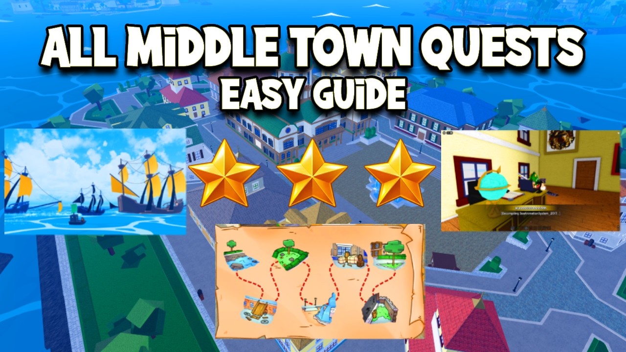 All Middle Town Secret Quests (Easy Guide) | Blox fruits