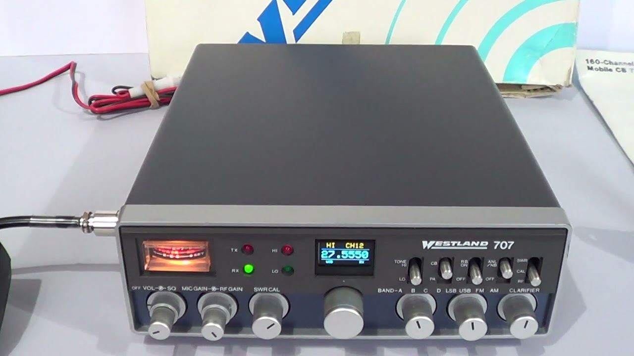 *Exclusive New Product* : Westland Retro -Mod DDS CB Radio Review Part 1