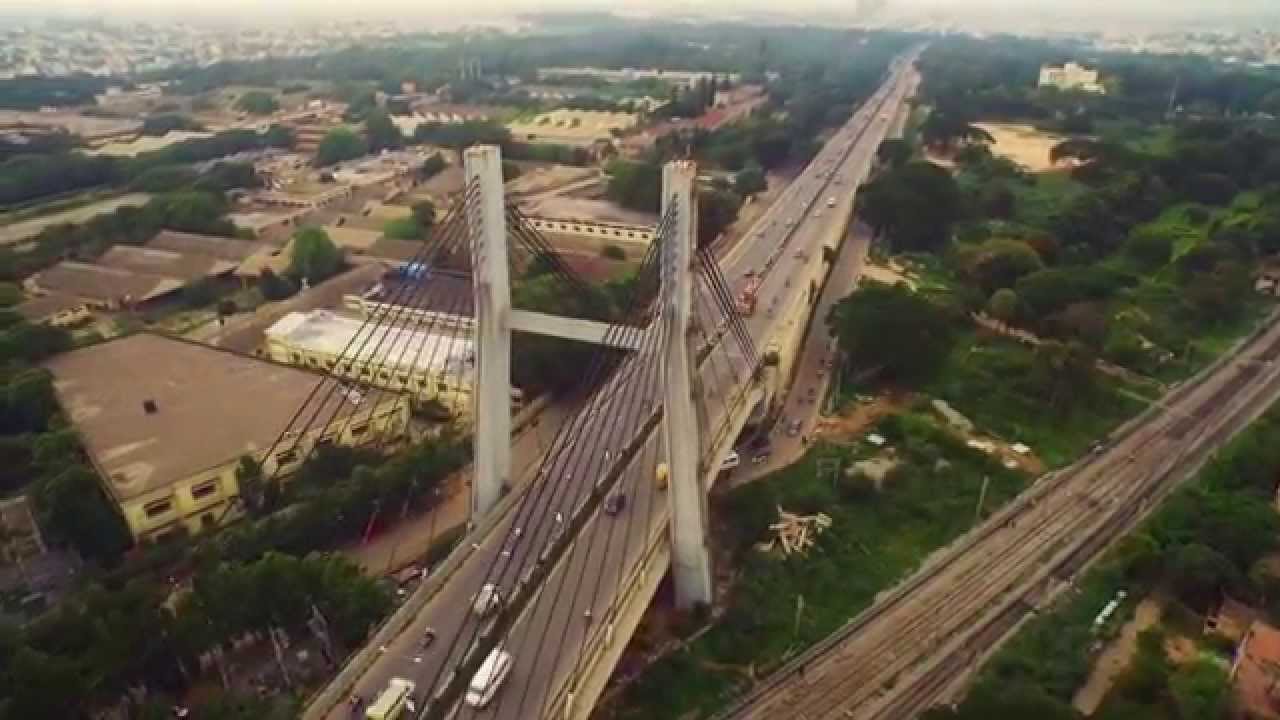 KR Puram bridge
