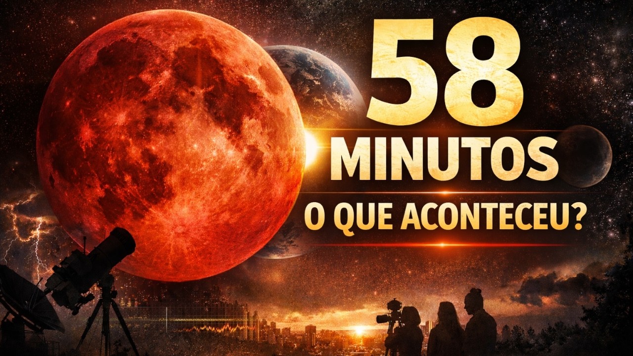 58 Minutos de Escuridão: O Que Realmente Aconteceu na Lua de Sangue