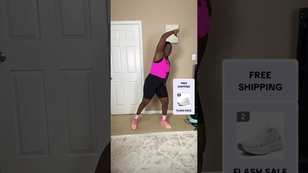 Low impact cardio workout All Standing using Allswifit 2.0 slip on shoes