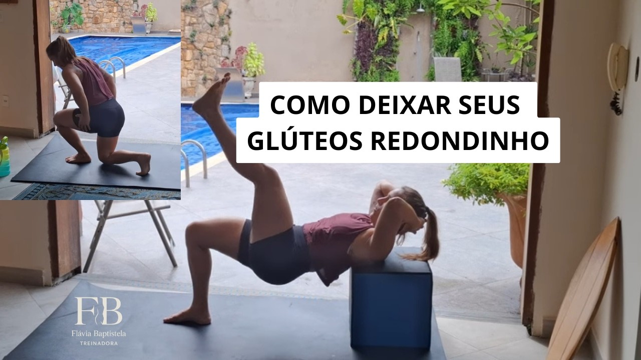 Como engrossar as pernas e ter glúteos firmes em casa. Treino com o peso do corpo.