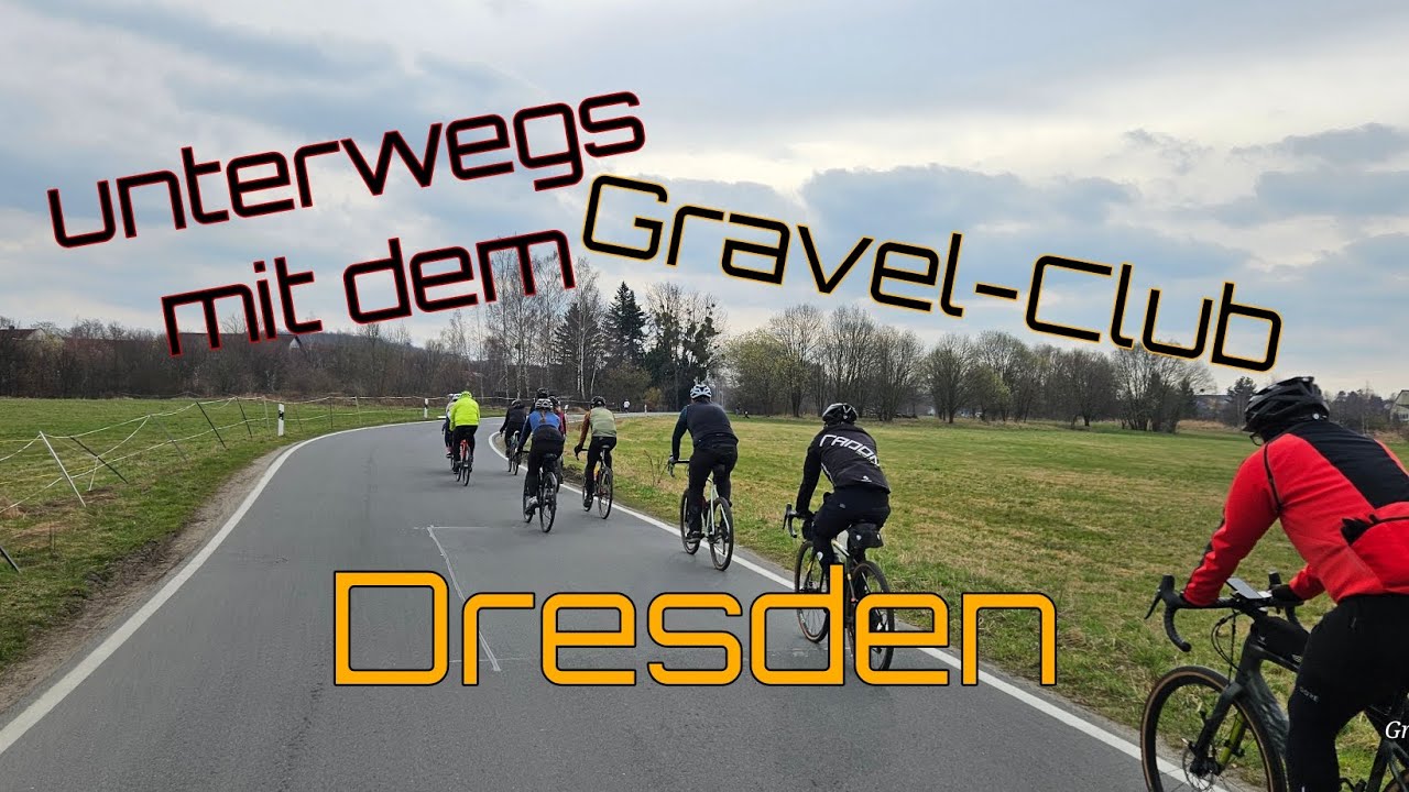 Gravel Club Dresden, mit 11 Rädern durch den Wald