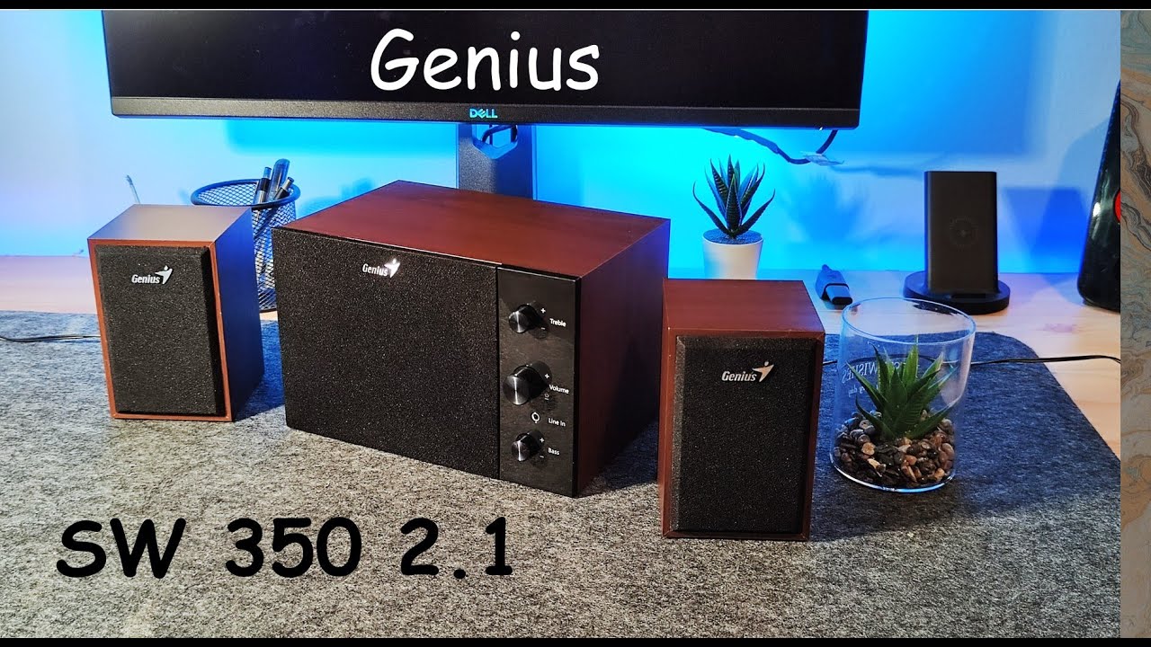 Genius SW-2.1 350 Unboxing and Test