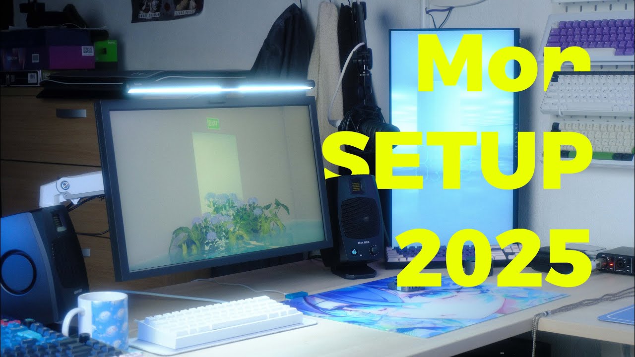 Mon setup fin 2025 !