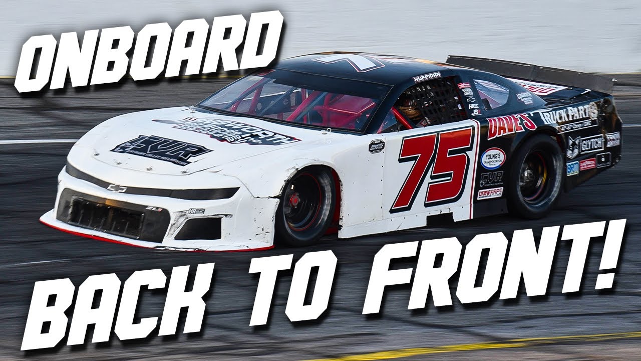 Landon Huffman wins at Hickory Motor Speedway! Full race NASCAR late model stock onboard video 2022