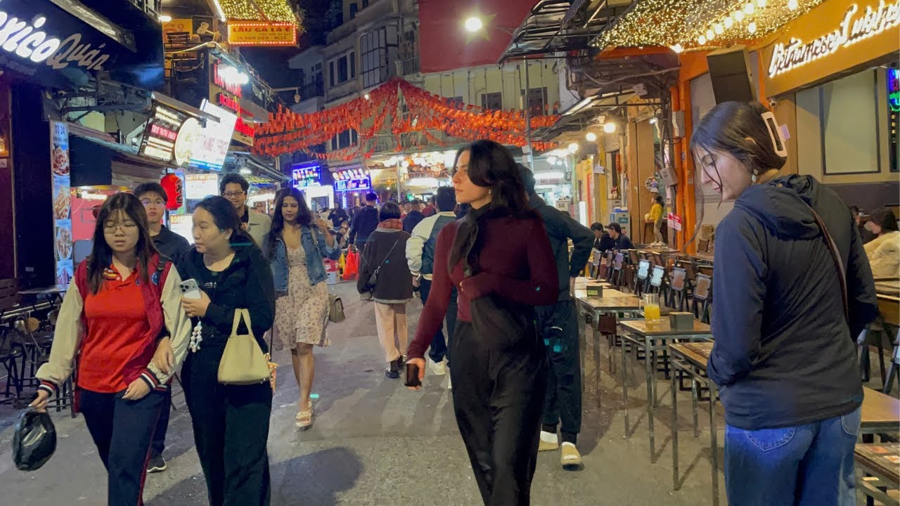 Happy New Year 2026 | Explore Hanoi Vibrant Streets after dark | Vietnam Nightlife Walking Tour