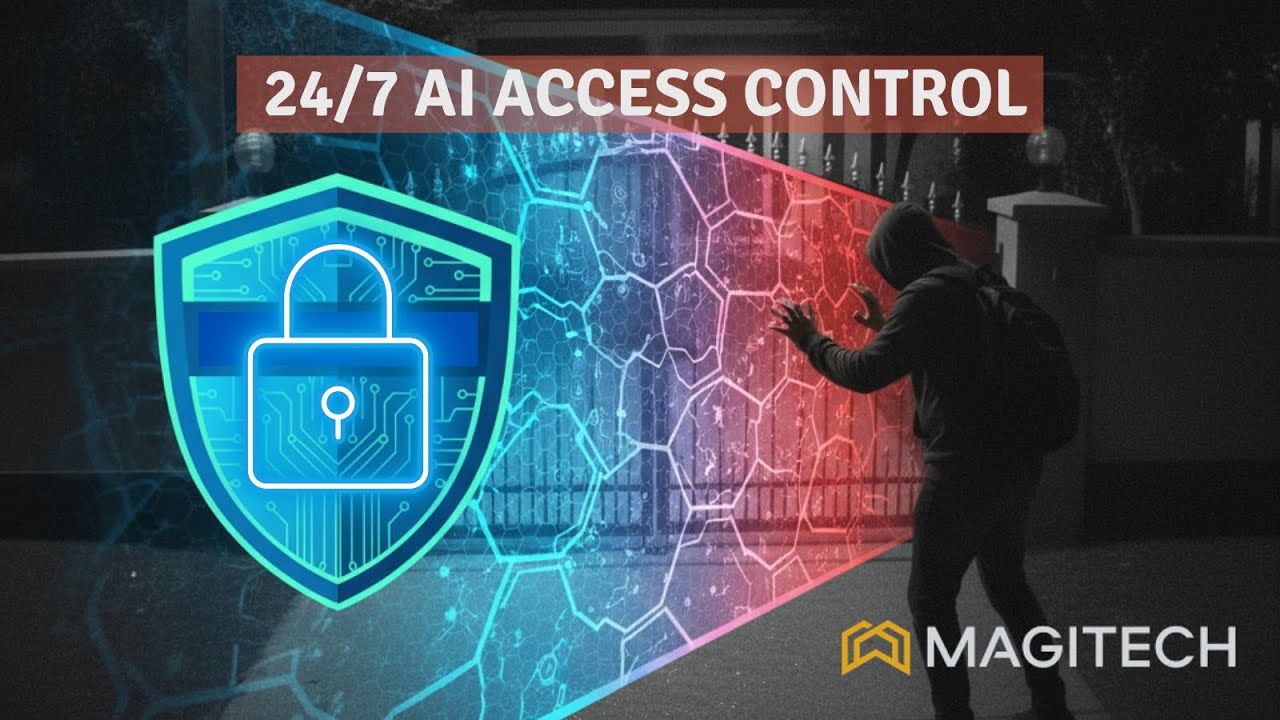 AI based access control system for home security | 24/7 AI access control & alarm system for safety