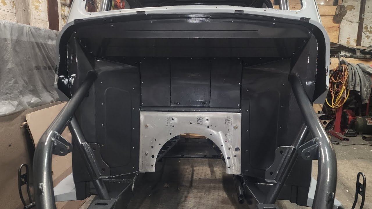 Happy new year.  Working on the ol shit box.