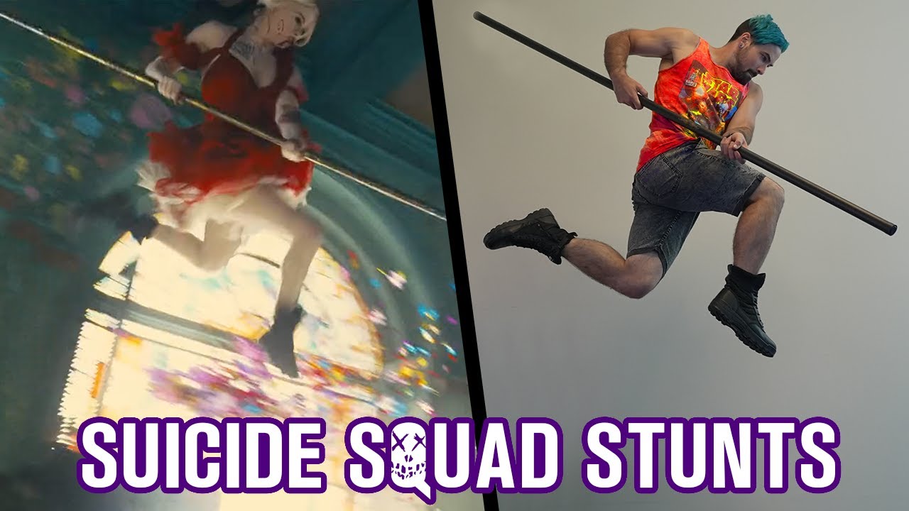 Suicide Squad Stunts In Real Life