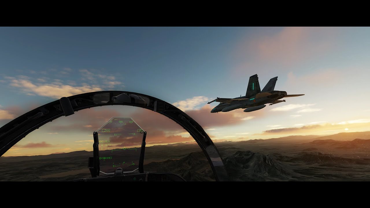 DCS 2.9.6  |  F/A 18c Patrol  | Afganistan